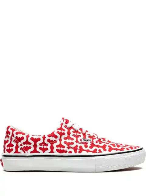 LY Vans x Supreme Skate Era "Monogram S - Red" sneakers 