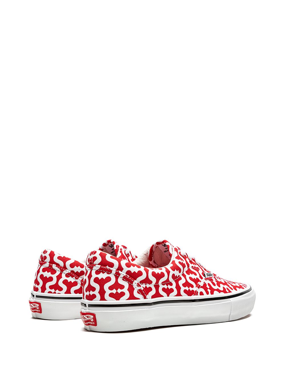 TB Vans x Supreme Skate Era "Monogram S - Red" sneakers 