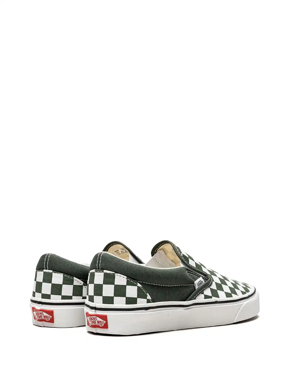 Cheap LY Vans Classic slip-on Checkerboard sneakers 