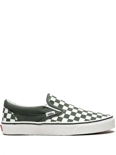 LY Vans Classic slip-on Checkerboard sneakers 