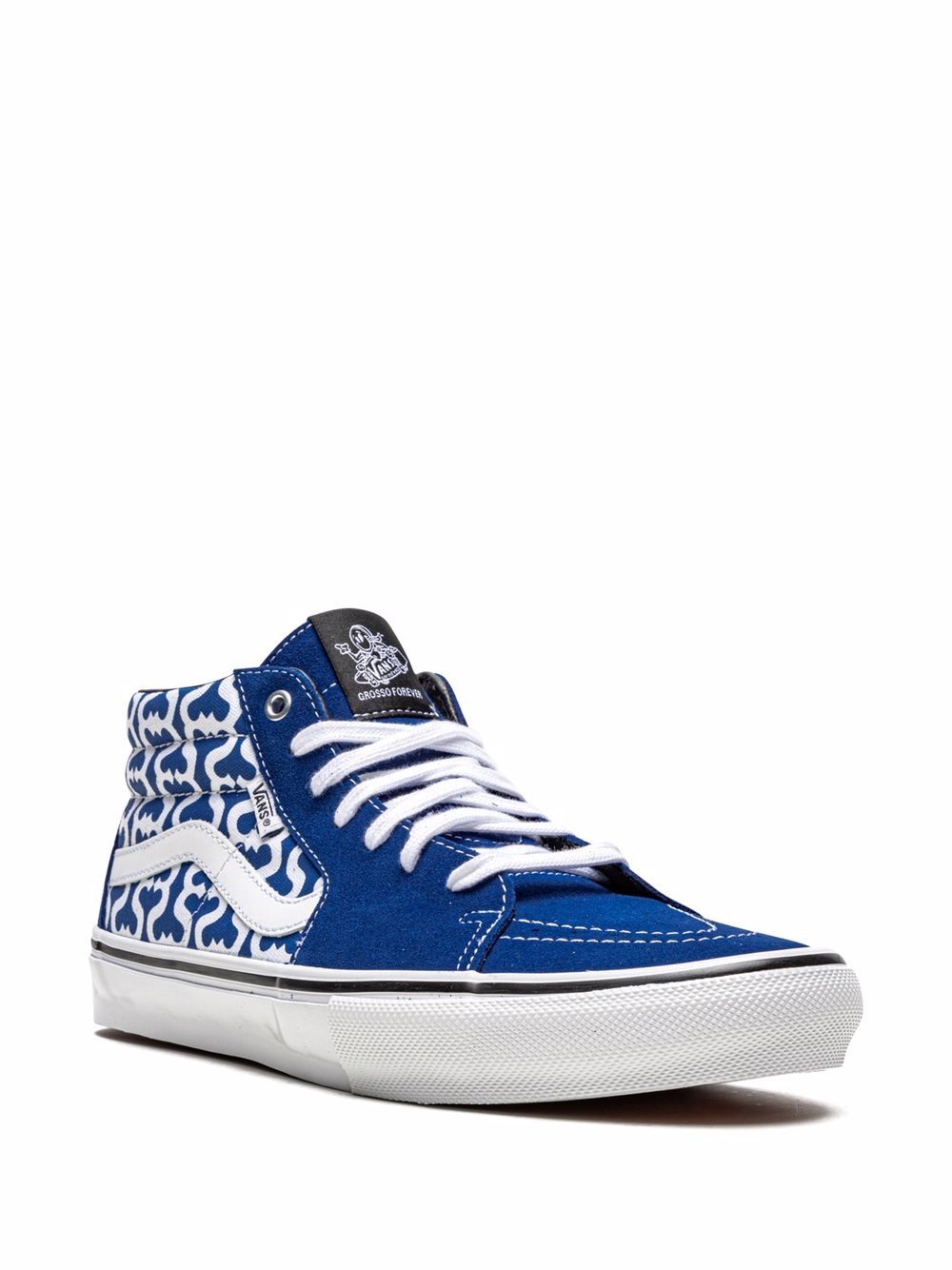 TB Vans x Supreme Grosso Mid "Monogram S - Royal" sneakers 