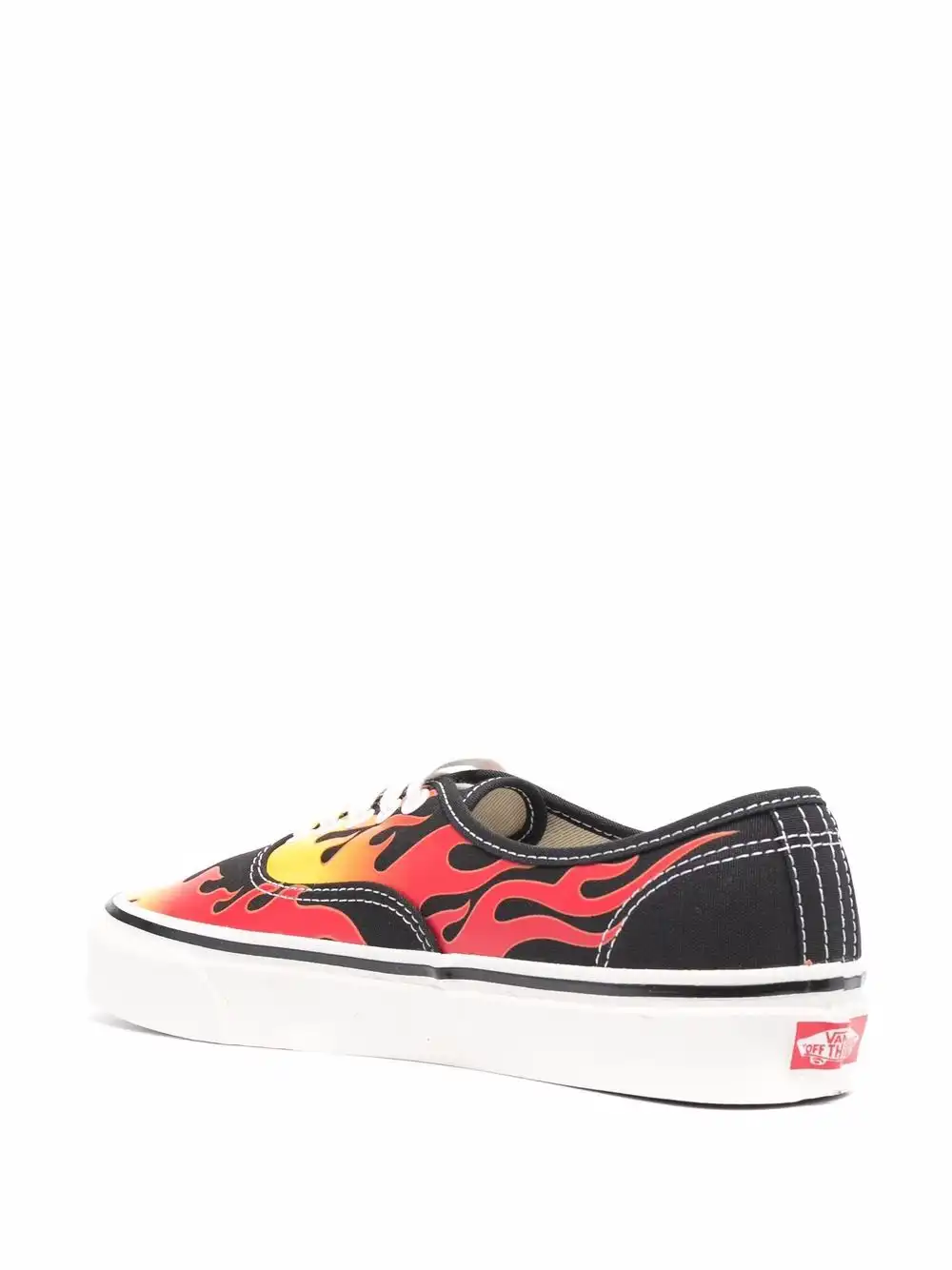 Rep Husky Vans flame-print low-top sneakers 