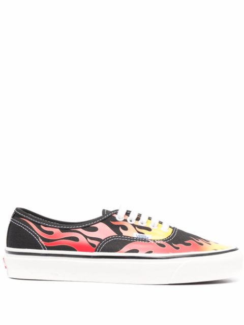 TB Vans flame-print low-top sneakers 