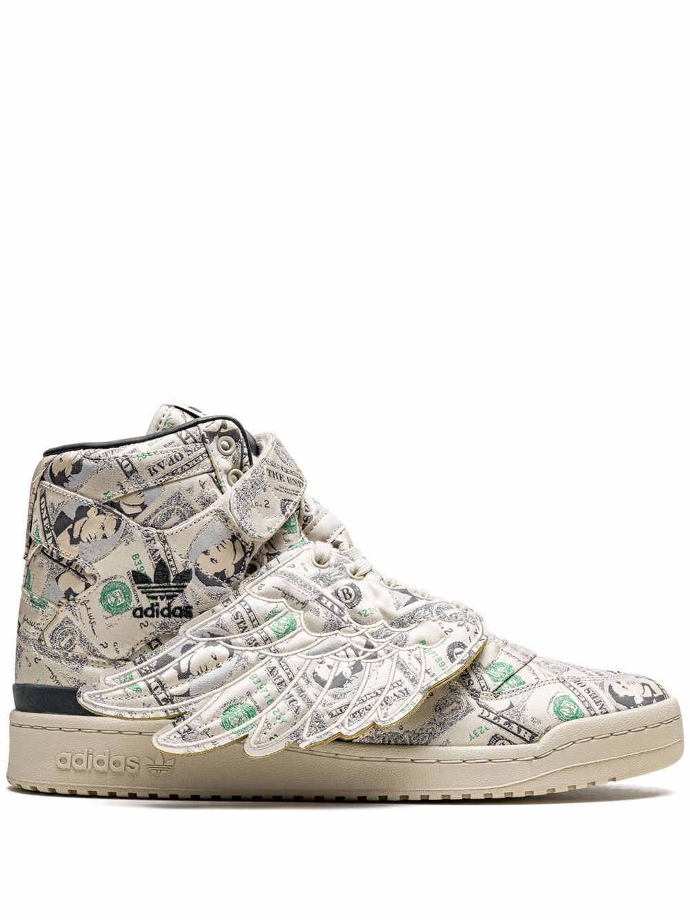 TB adidas x Jeremy Scott Forum Wings 1.0 "Money" sneakers 