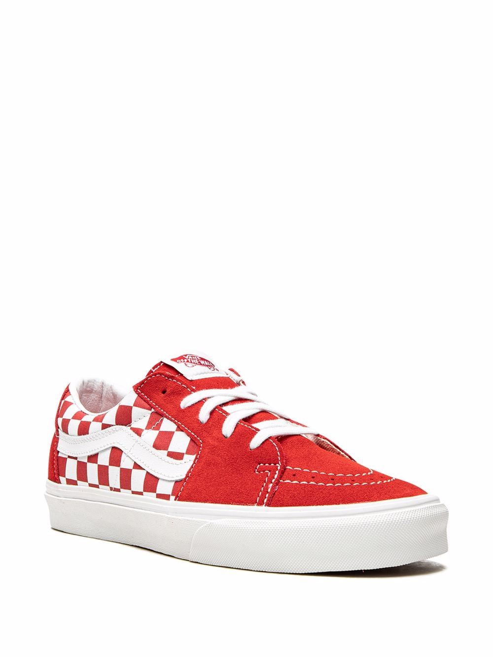 TB Vans Sk8-Low "Red Checkerboard" sneakers 