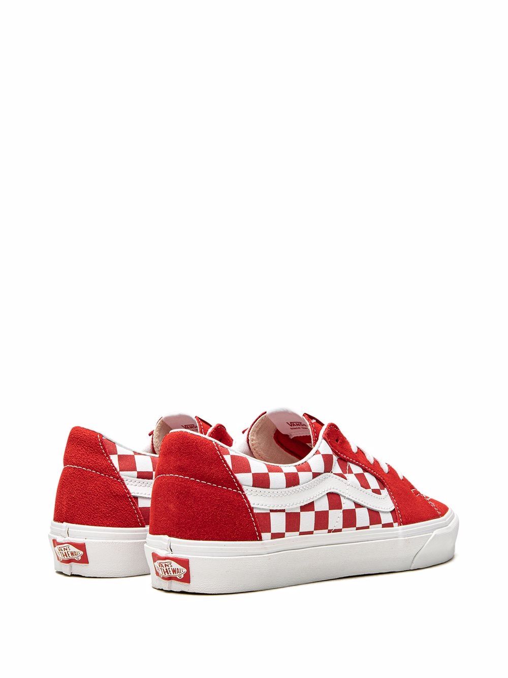 TB Vans Sk8-Low "Red Checkerboard" sneakers 