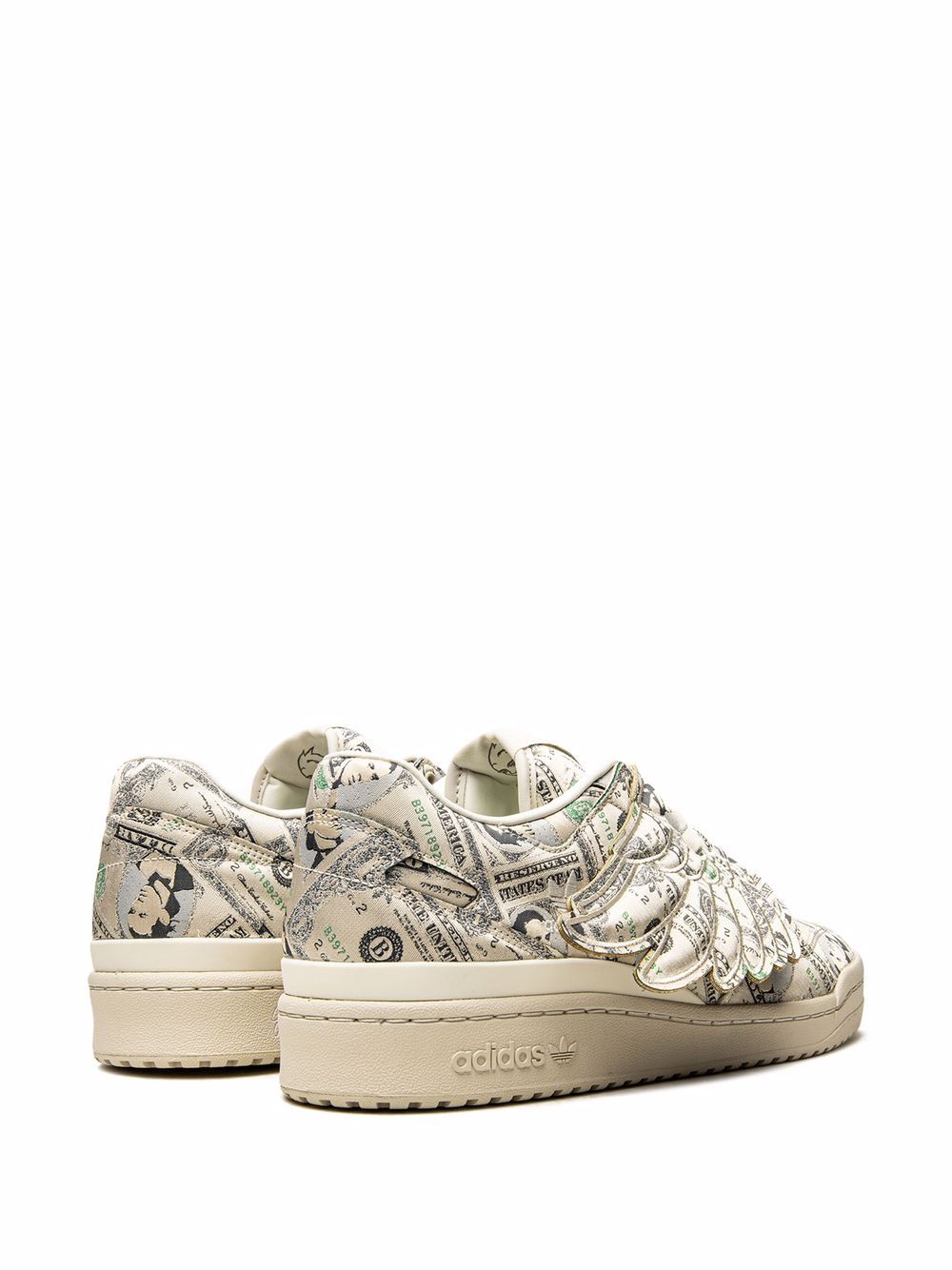 TB adidas x Jeremy Scott x Forum Lo Wing "Money" sneakers 