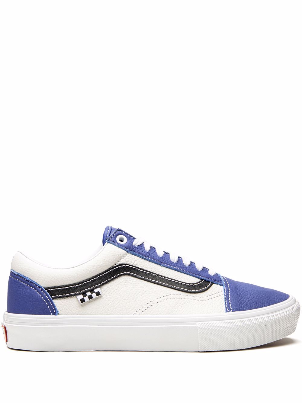 TB Vans Skate Old Skool "Sport Leather - Blue White" sneakers 