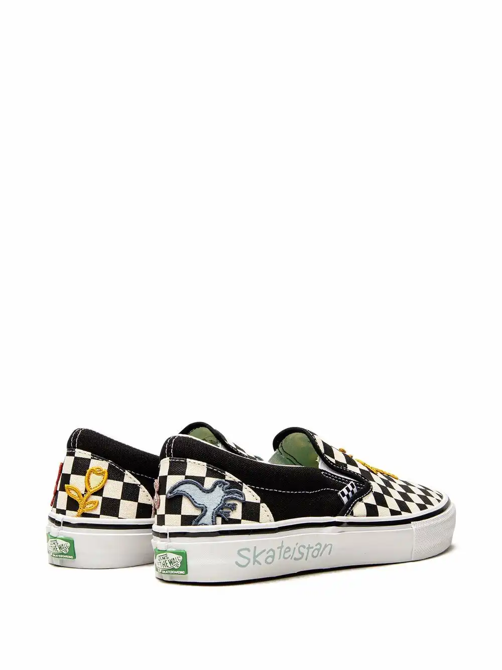 Reps LY Vans x Skateistan Classic slip-on sneakers 