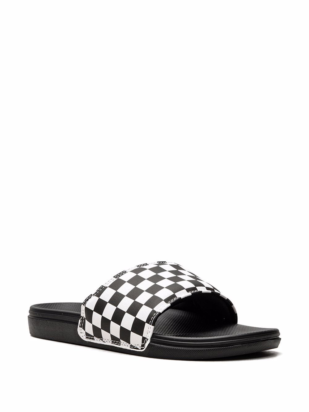 KICKWHO Vans LA Costa "Checkerboard" slides 