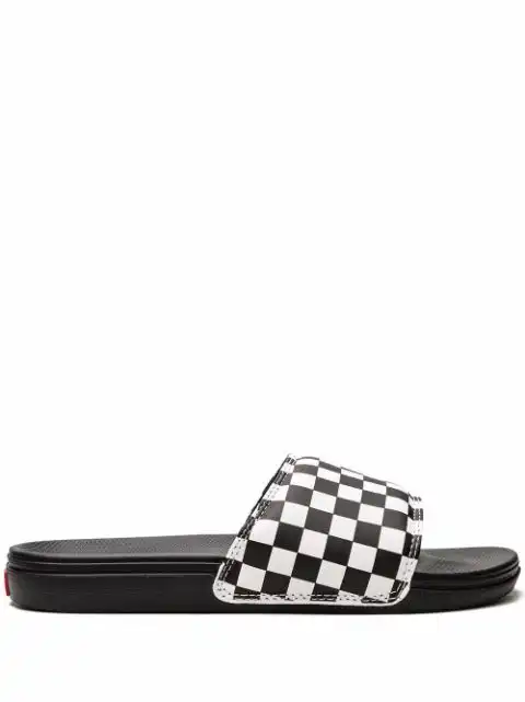 LY Vans LA Costa "Checkerboard" slides 