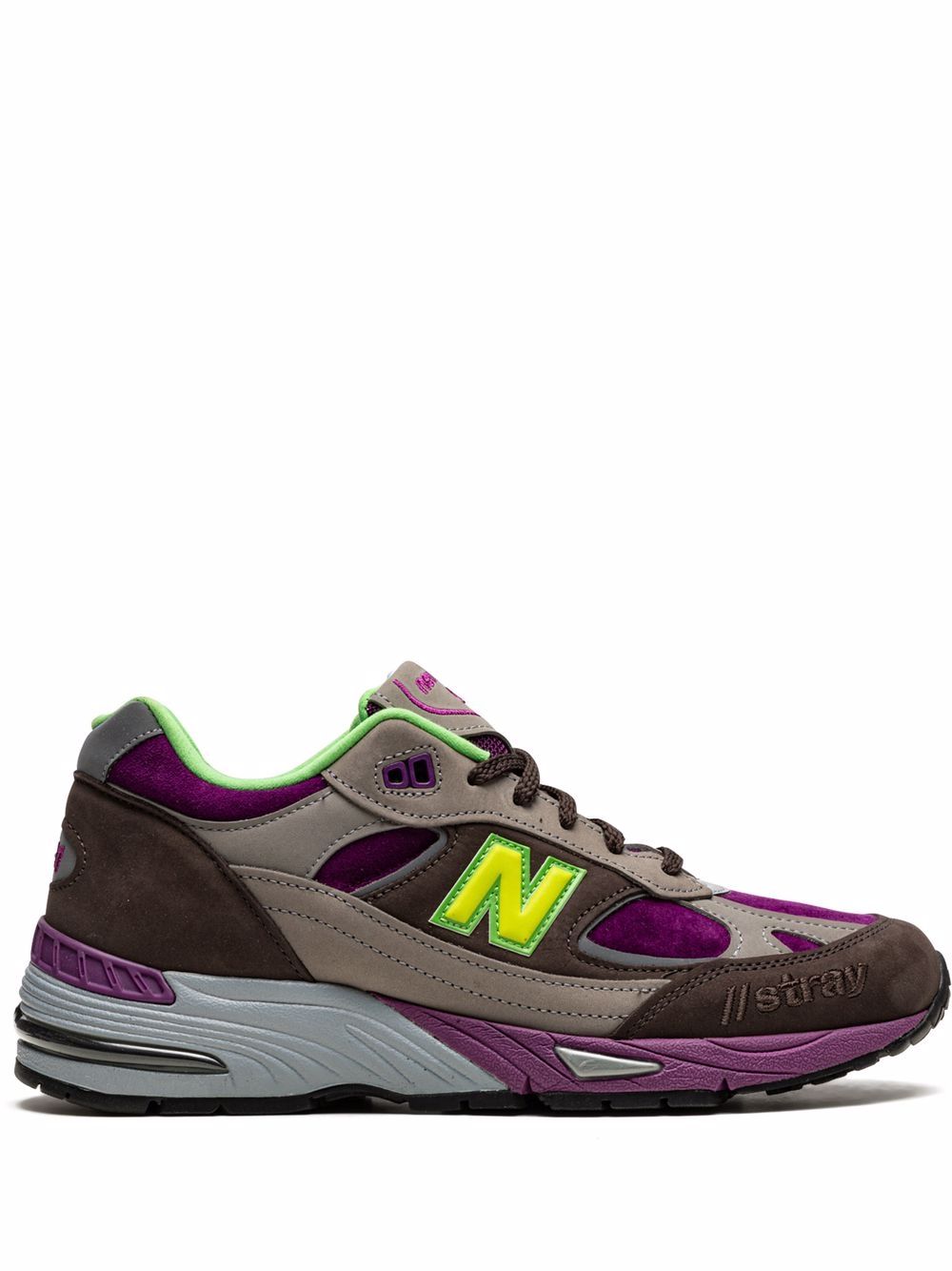 KICKWHO New Balance x Stray Rats 991 "Brown" sneakers 