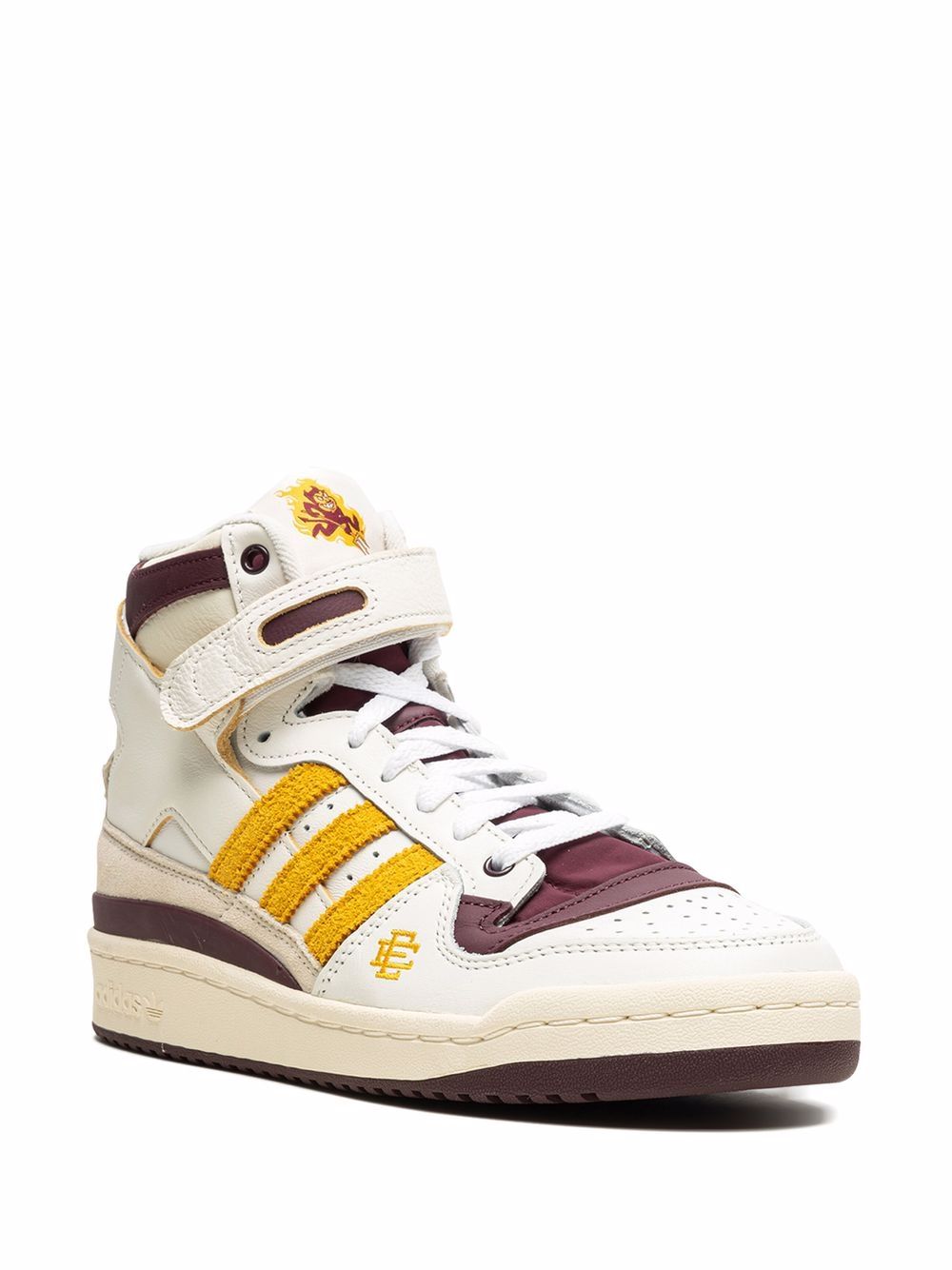 KICKWHO adidas x Eric Emanuel Forum 84 High "Midnight Madness Arizona Sun Devils" sneakers 