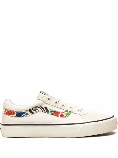 LY Vans x Hanna Scott Sk8-Low "White multicolour" sneakers 