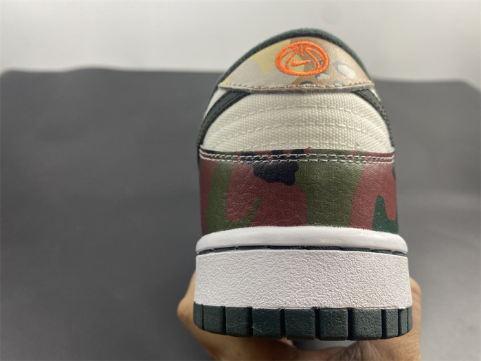 KICKWHO Nike Dunk Low SE Sail Multi-Camo DH0957-100