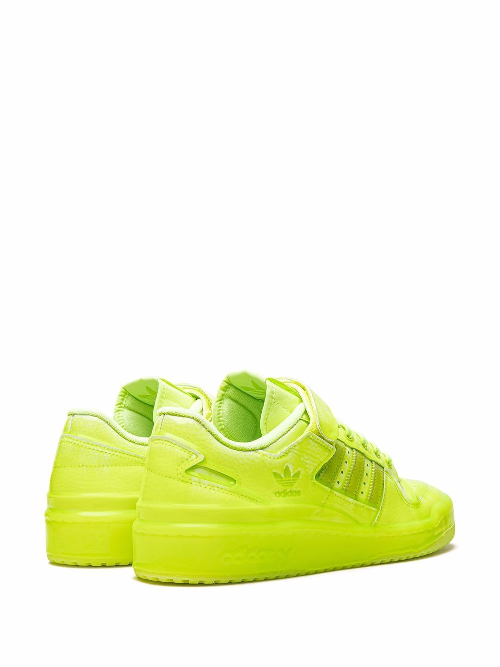 KICKWHO adidas x Jeremy Scott Forum Low "Dipped Yellow" sneakers 