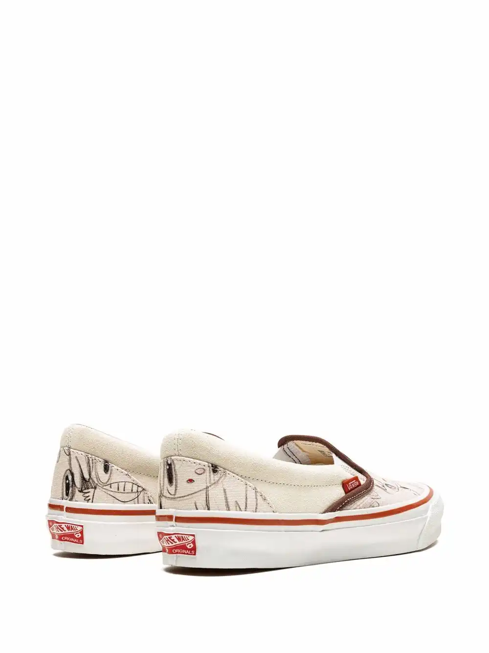 Cheap LY Vans x Javier Calleja OG Classic Slip-On 