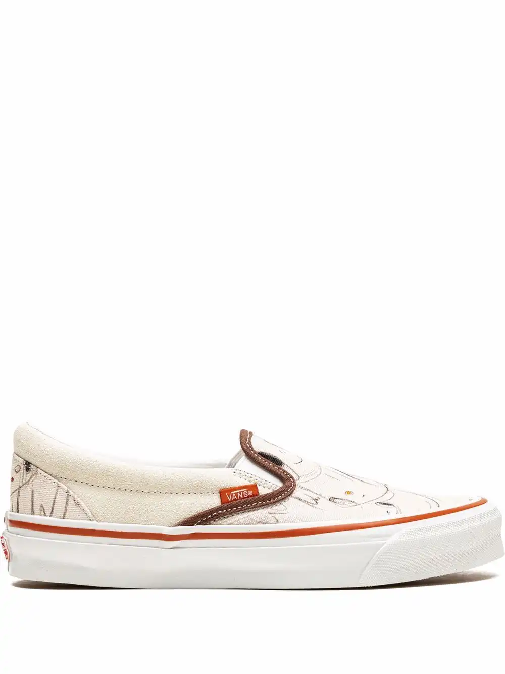 Cheap LY Vans x Javier Calleja OG Classic Slip-On 