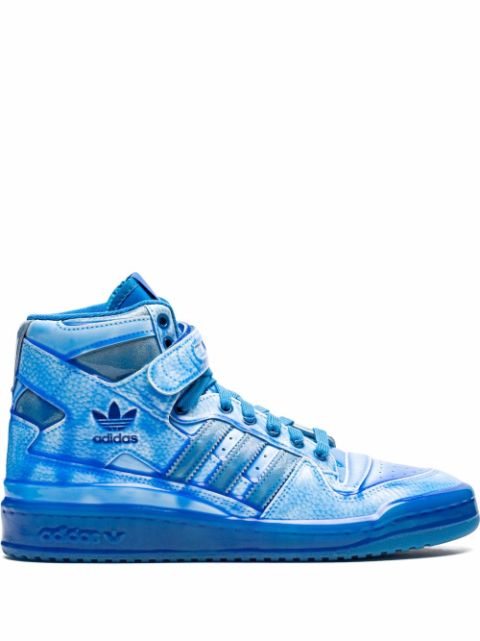 KICKWHO adidas x Jeremy Scott Forum high-top "Dipped Blue" sneakers 