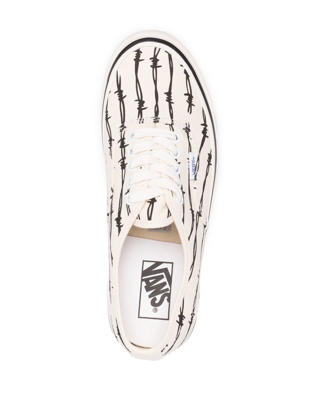 KICKWHO Vans rope-print low-top sneakers 