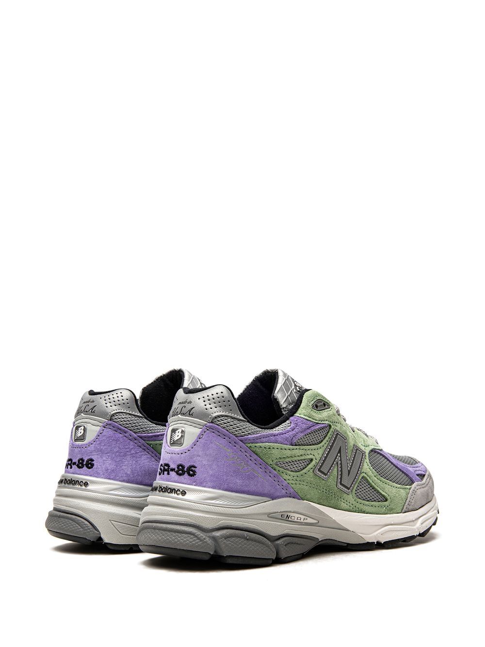 KICKWHO New Balance x Stray Rats 990 V3 "Reprise Joker Grey" sneakers 