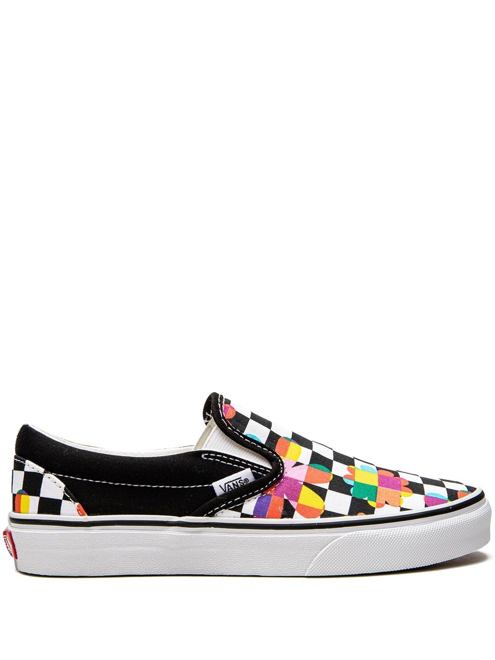 KICKWHO Vans Classic Slip-On "Floral Checkerboard" sneakers 