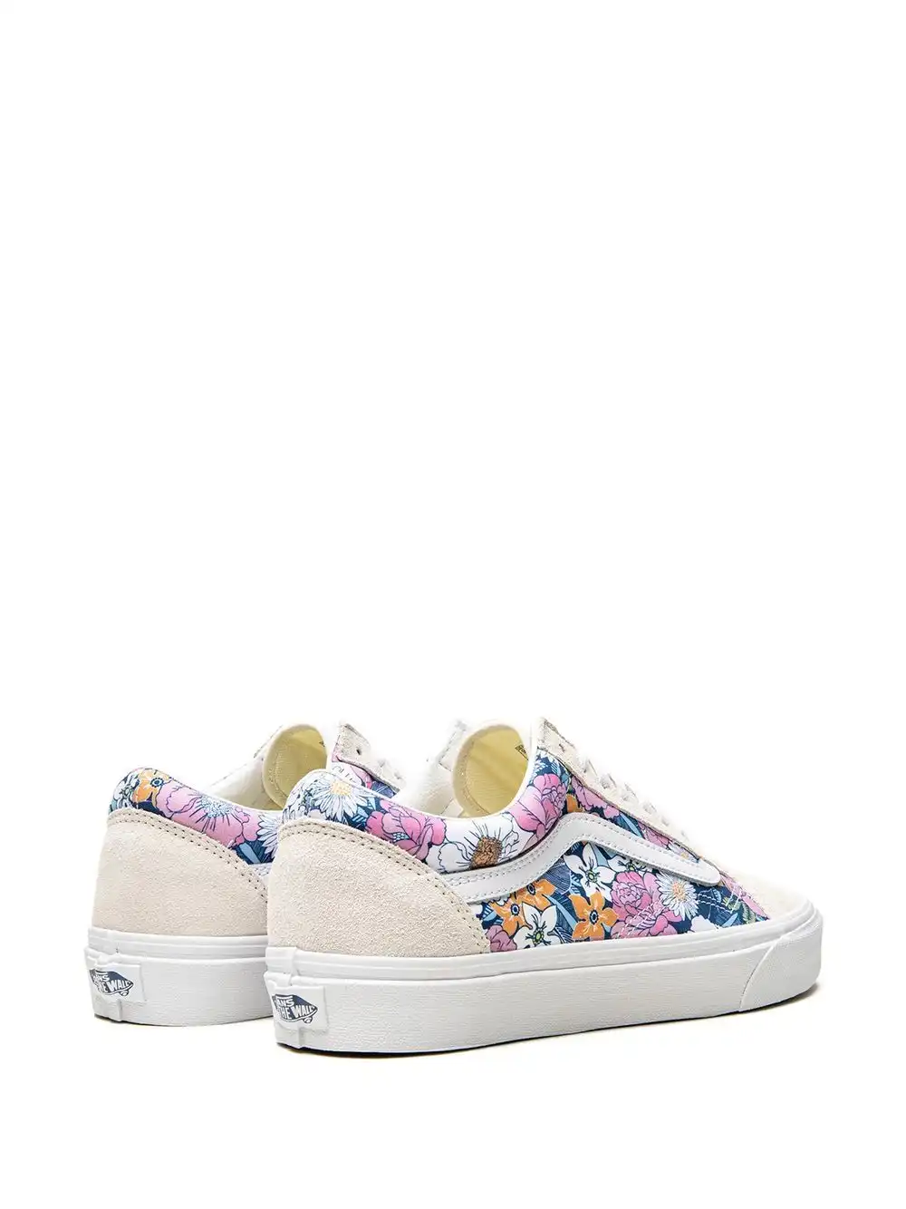 Cheap LY Vans Old Skool retro-floral 