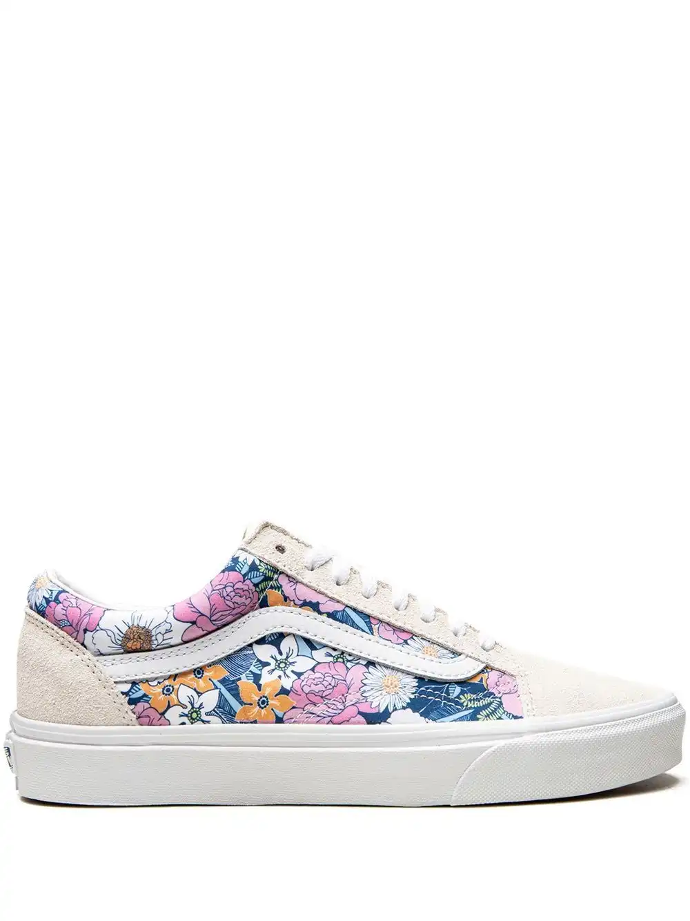 Cheap LY Vans Old Skool retro-floral 