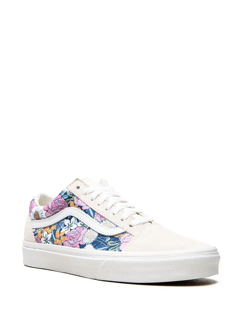 Cheap LY Vans Old Skool retro-floral 