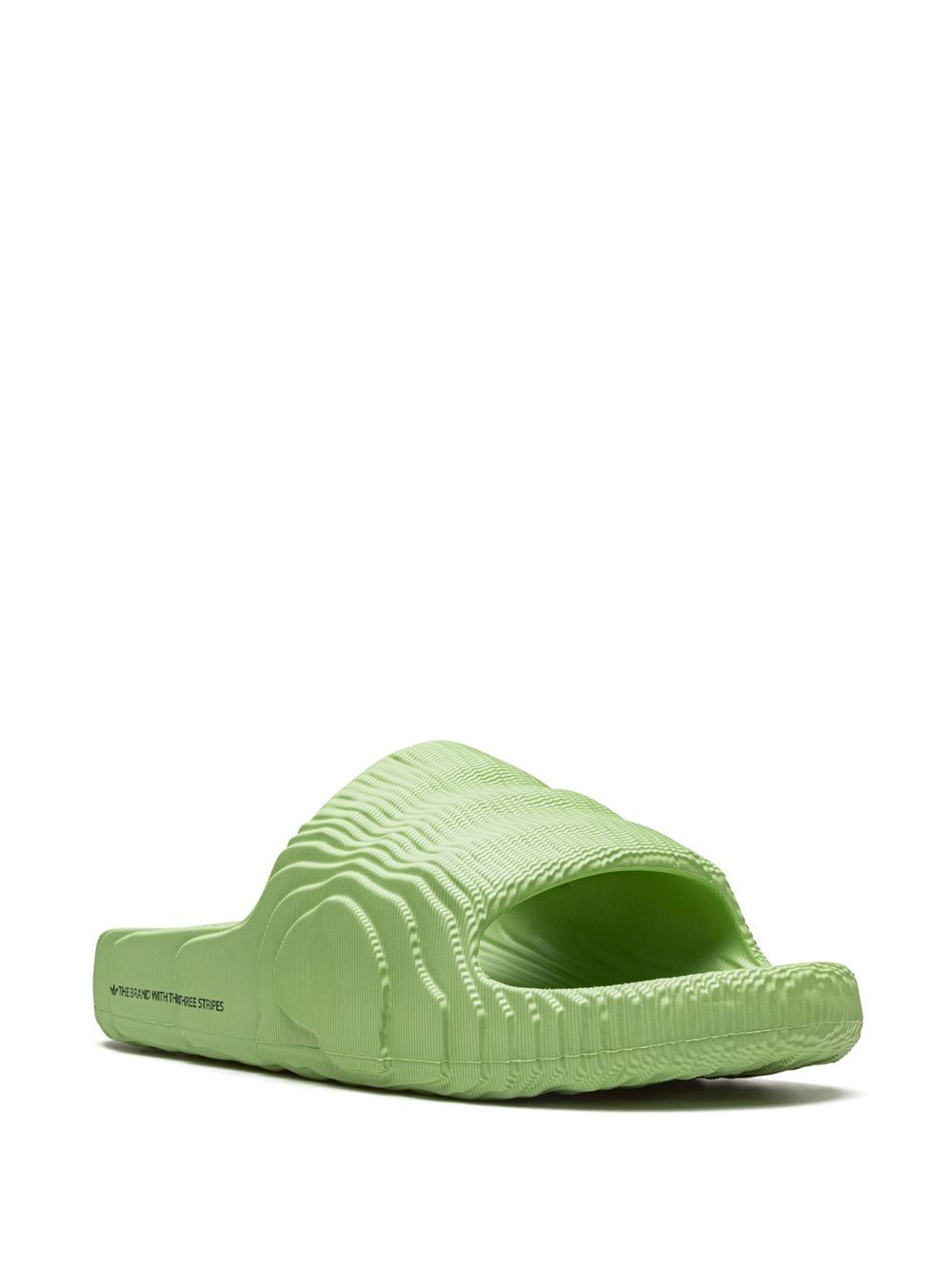 KICKWHO adidas Adilette 22 "Magic Lime" slides 