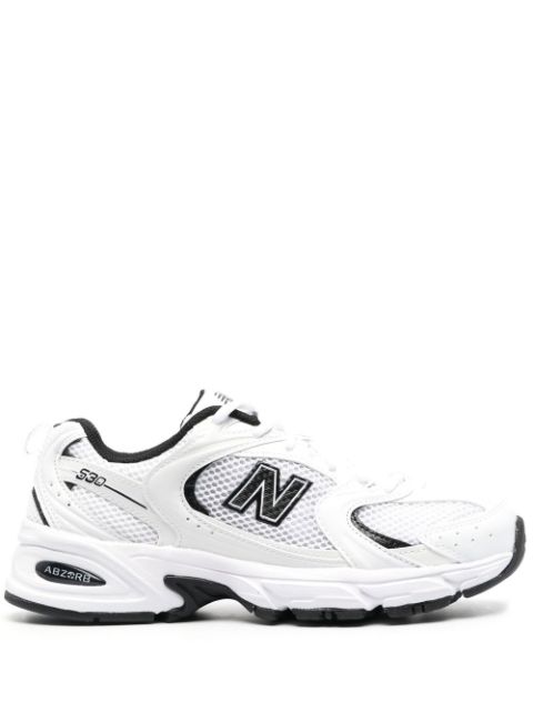 TB New Balance logo-patch low-top sneakers  