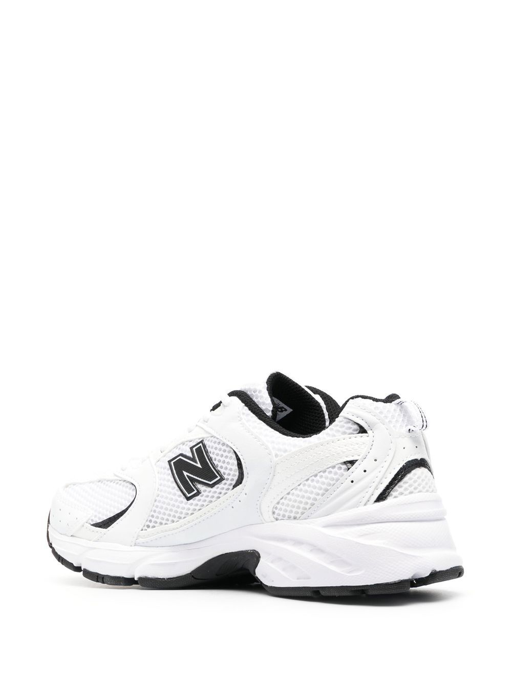 TB New Balance logo-patch low-top sneakers  