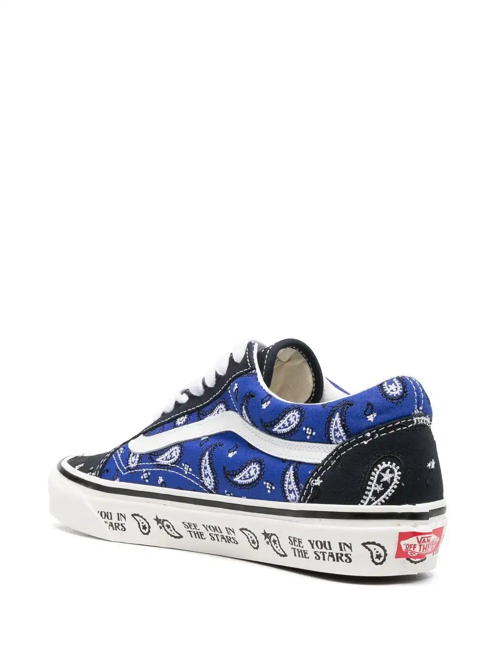 Bmlin Shoes Vans Old Skool paisley-print sneakers 