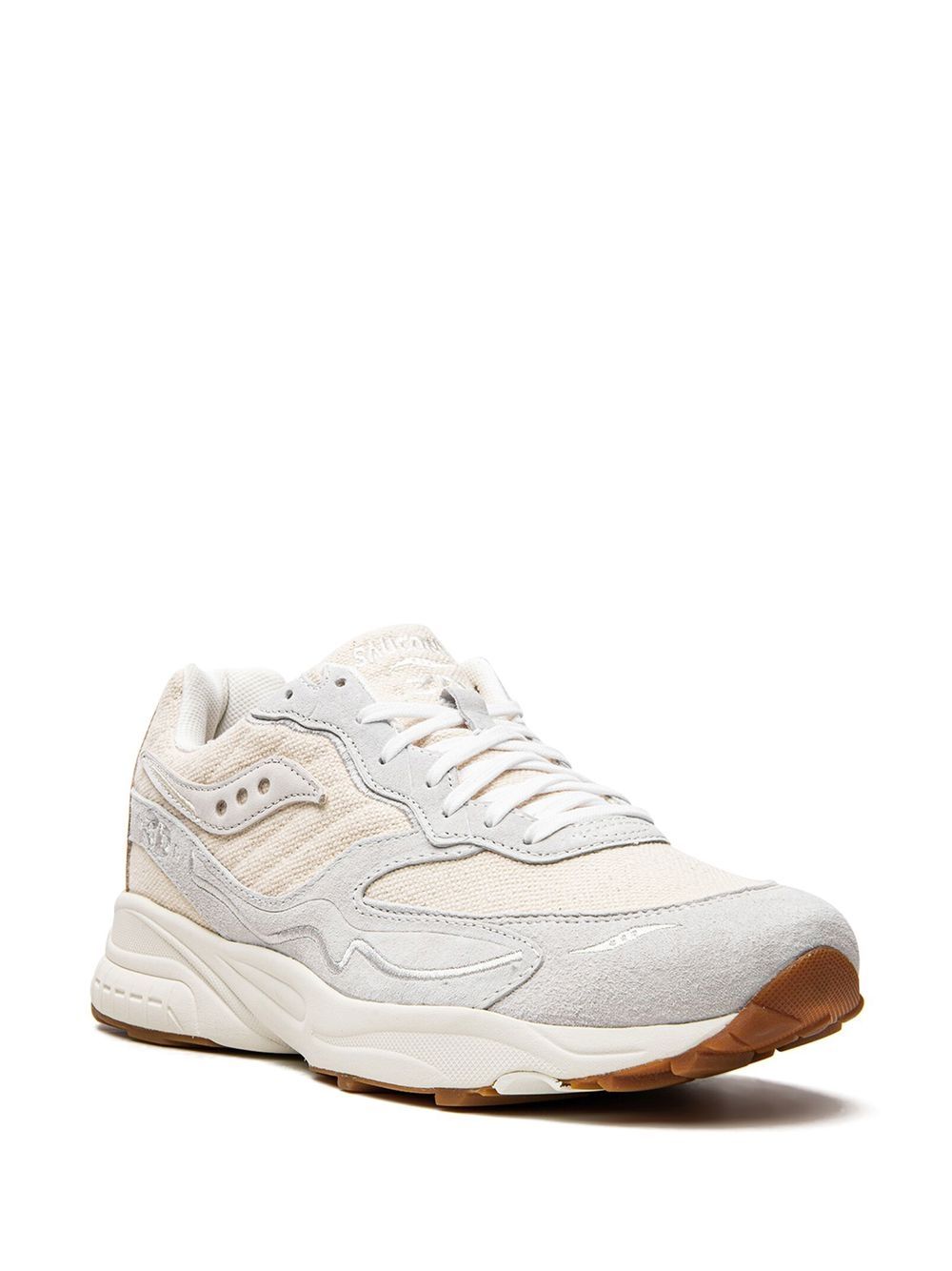 TB Saucony 3D Grid Hurricane "Blank Canvas" sneakers 