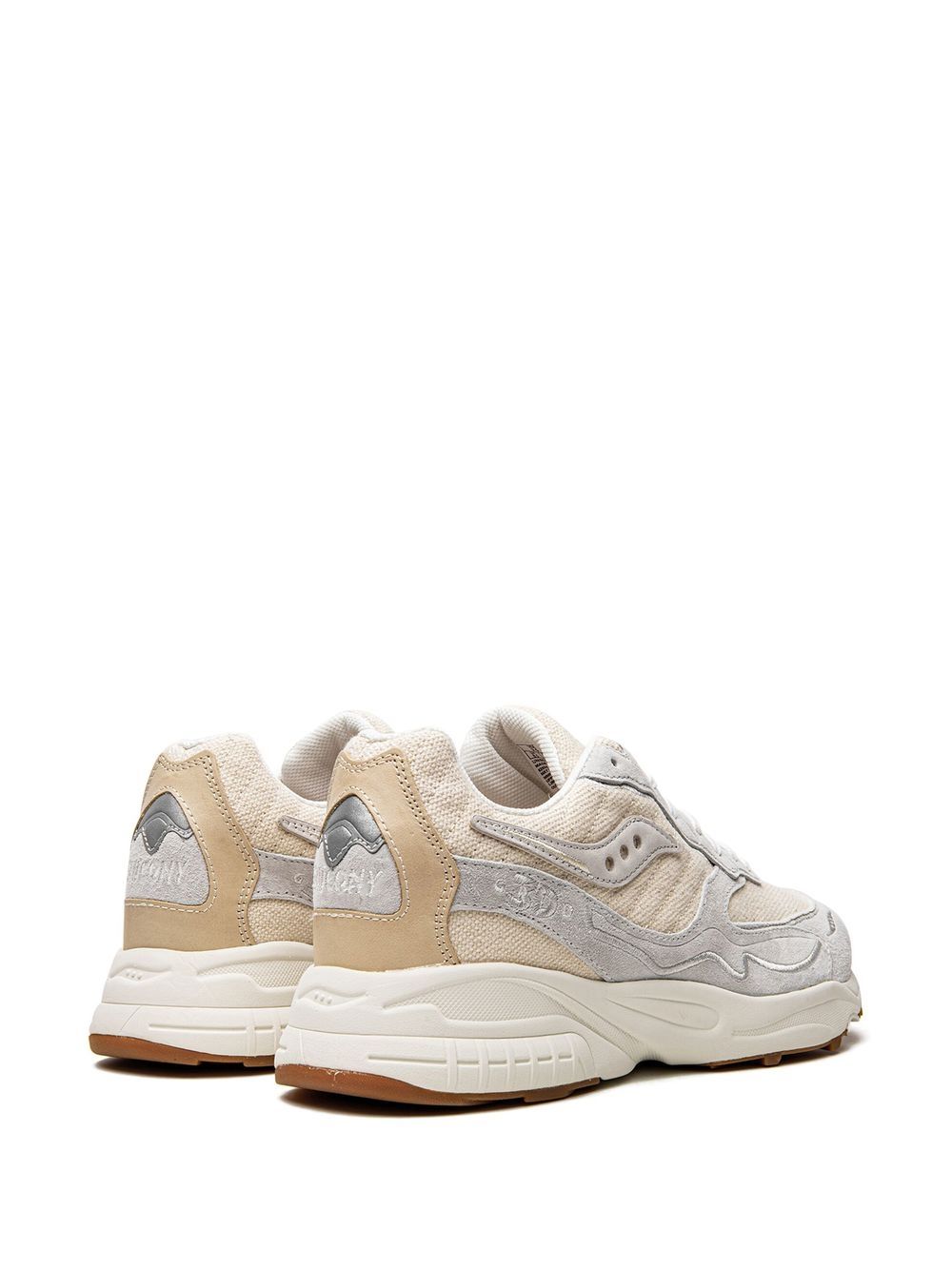 TB Saucony 3D Grid Hurricane "Blank Canvas" sneakers 