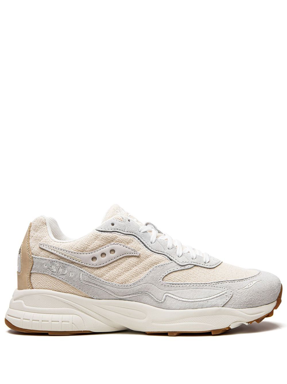 TB Saucony 3D Grid Hurricane "Blank Canvas" sneakers 