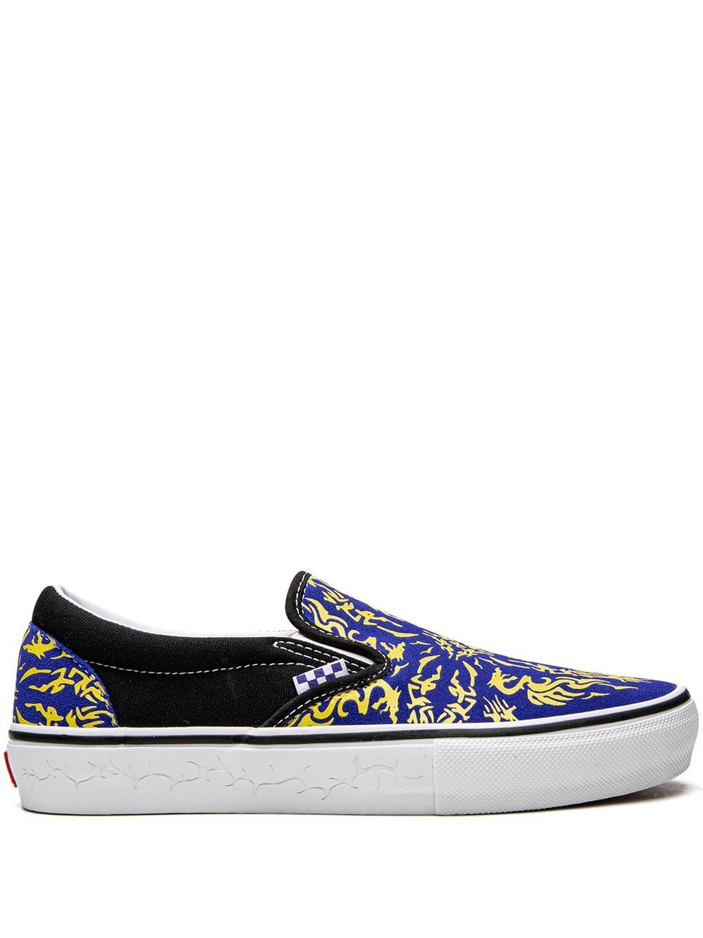 KICKWHO Vans Skate Slip-On "Dragon Flame" sneakers 