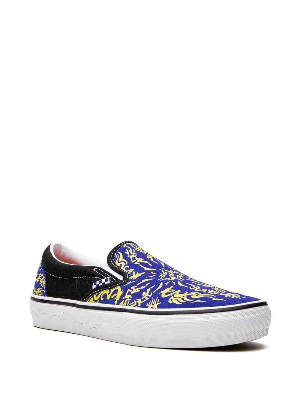 KICKWHO Vans Skate Slip-On "Dragon Flame" sneakers 