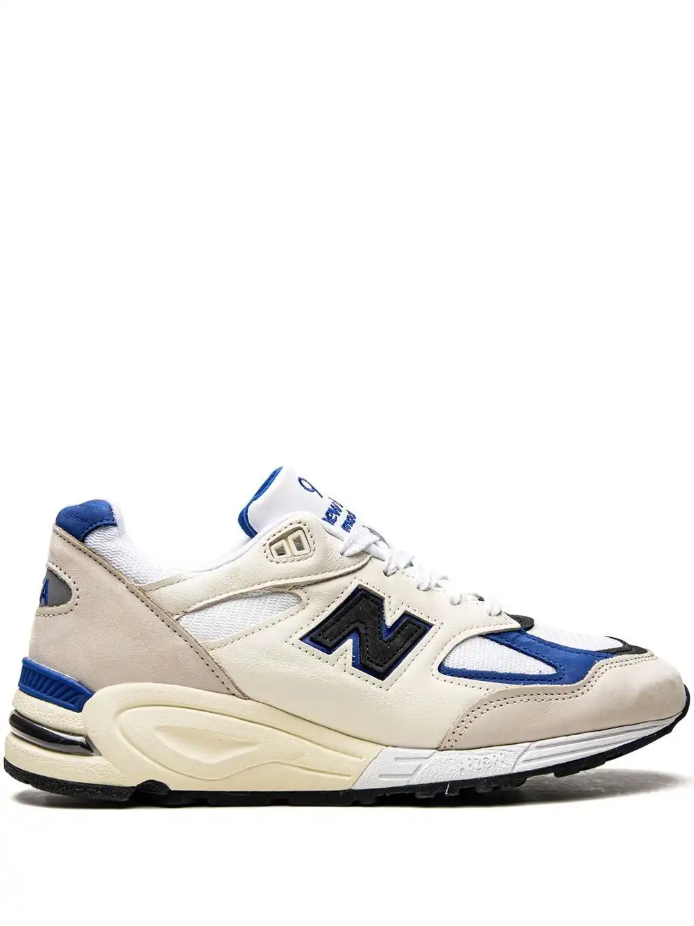 Bmlin Shoes New Balance x Teddy Santis 990 V2 Made in USA “White Blue” sneakers 