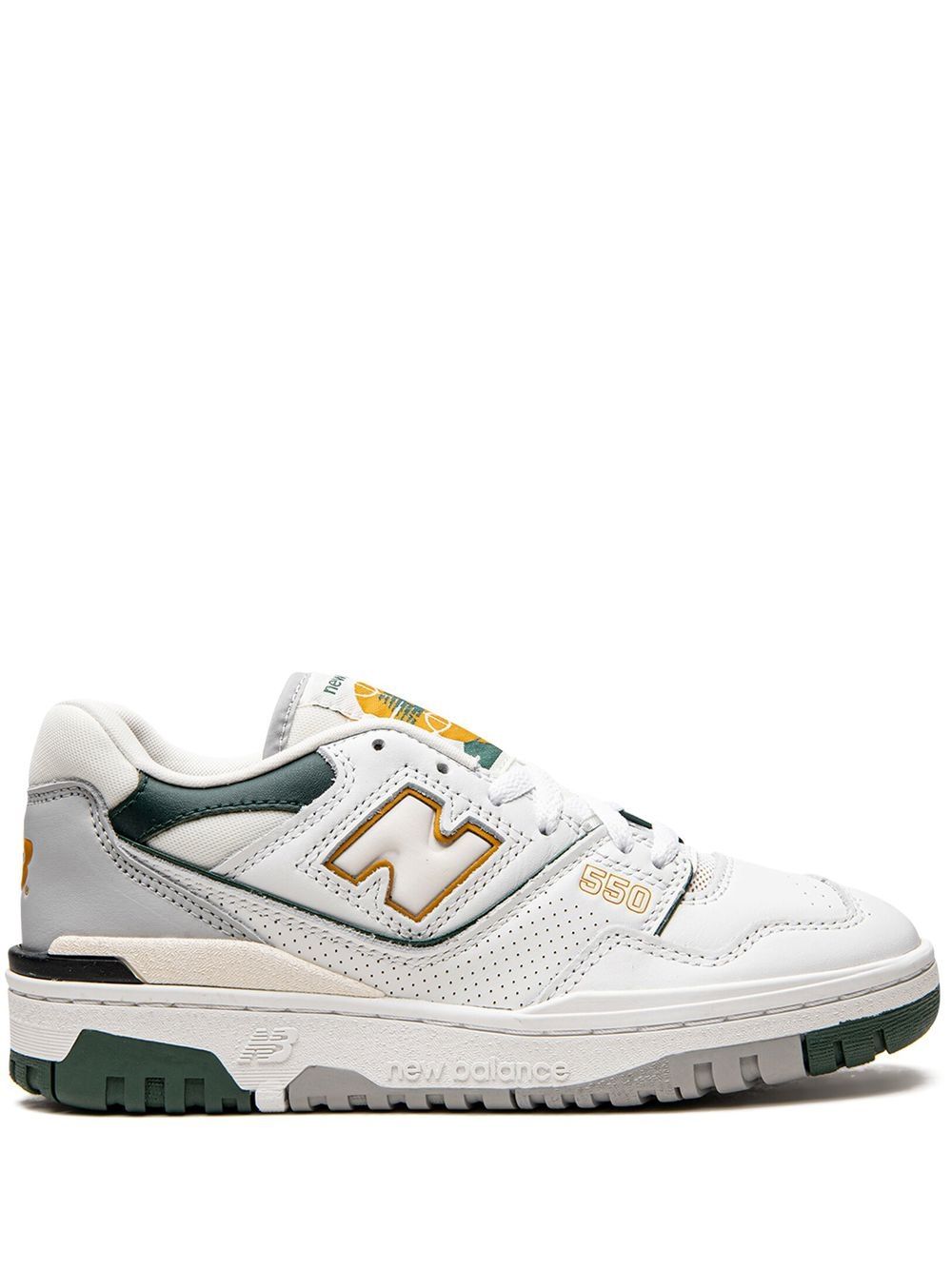 TB New Balance 550 "White Nightwatch Green" sneakers 