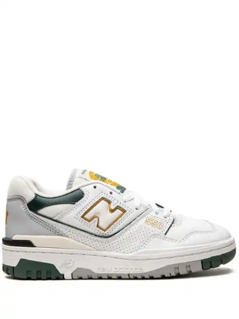 LUCY New Balance 550 "White Nightwatch Green" sneakers 