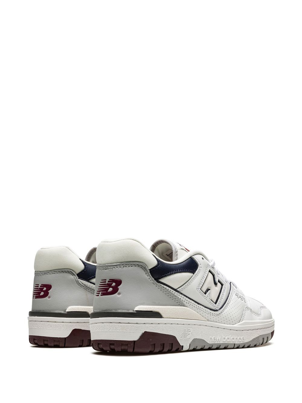 KICKWHO New Balance 550 "White Indigo Burgundy" sneakers 