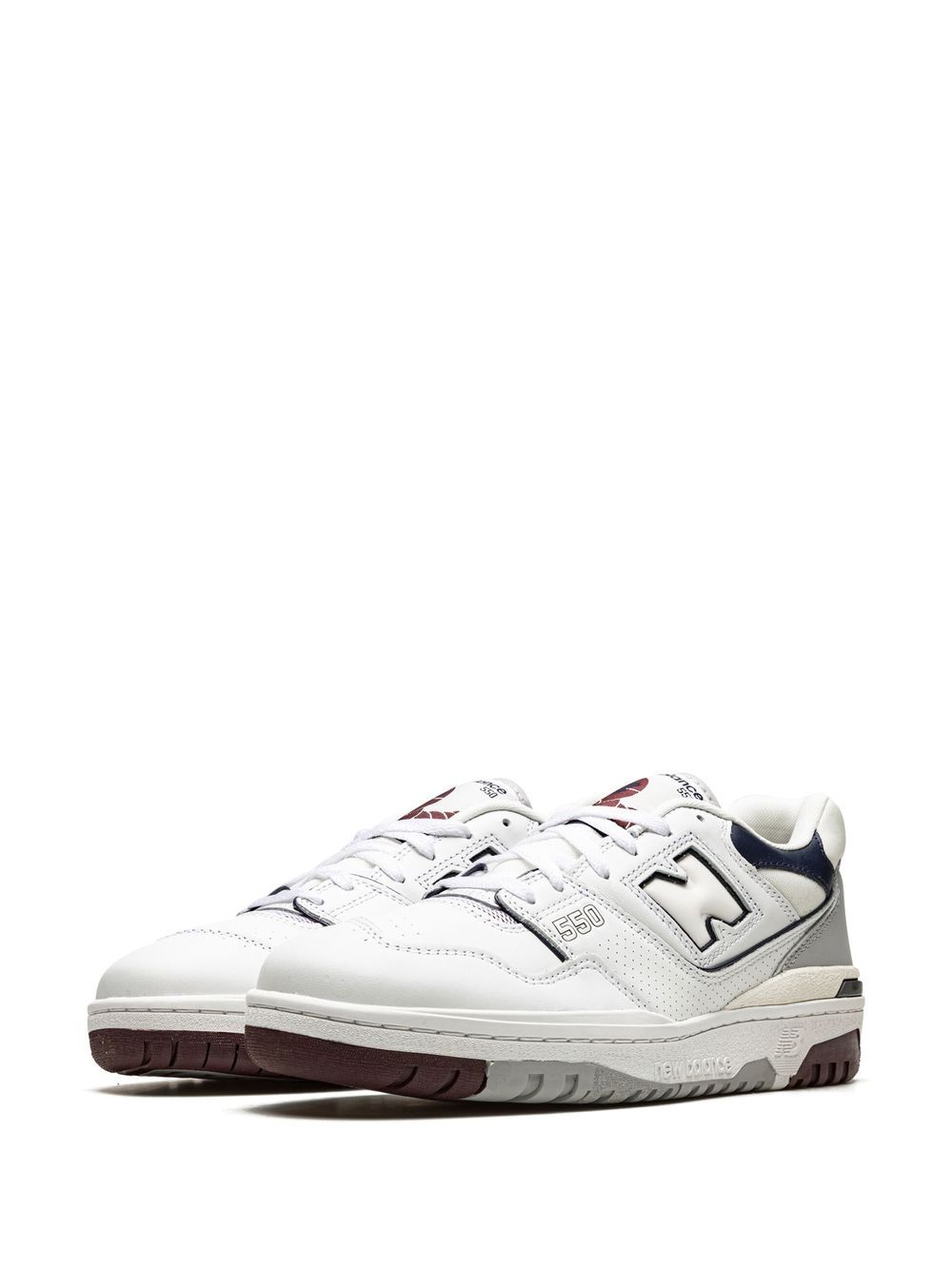 KICKWHO New Balance 550 "White Indigo Burgundy" sneakers 