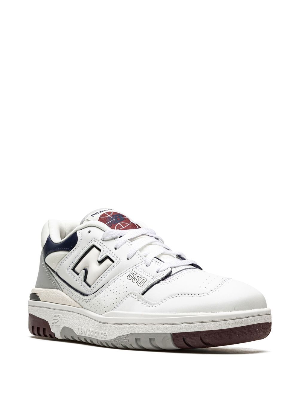 KICKWHO New Balance 550 "White Indigo Burgundy" sneakers 