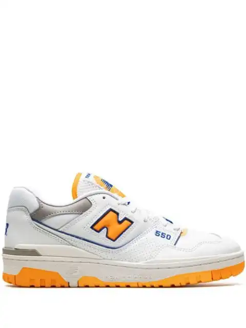 LUCY New Balance 550 "Lakers Pack - Vibrant Orange" sneakers 