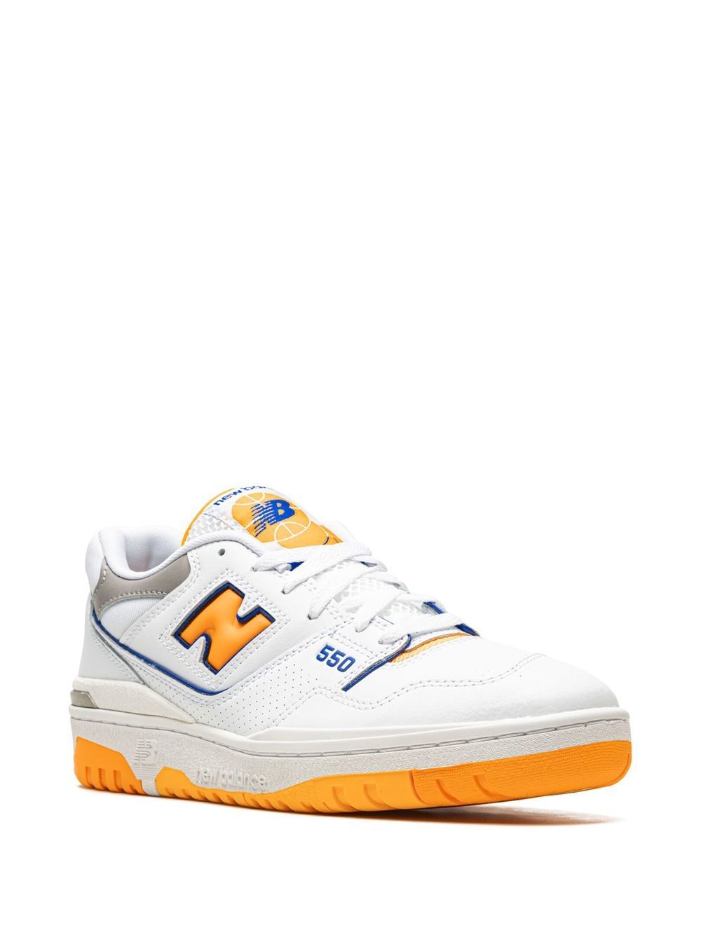 TB New Balance 550 "Lakers Pack - Vibrant Orange" sneakers 