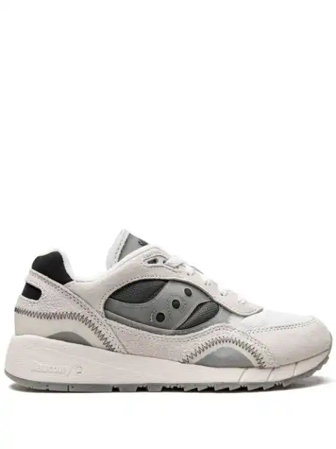 LY Saucony Shadow 6000 "Transparent White Dark Grey" sneakers 