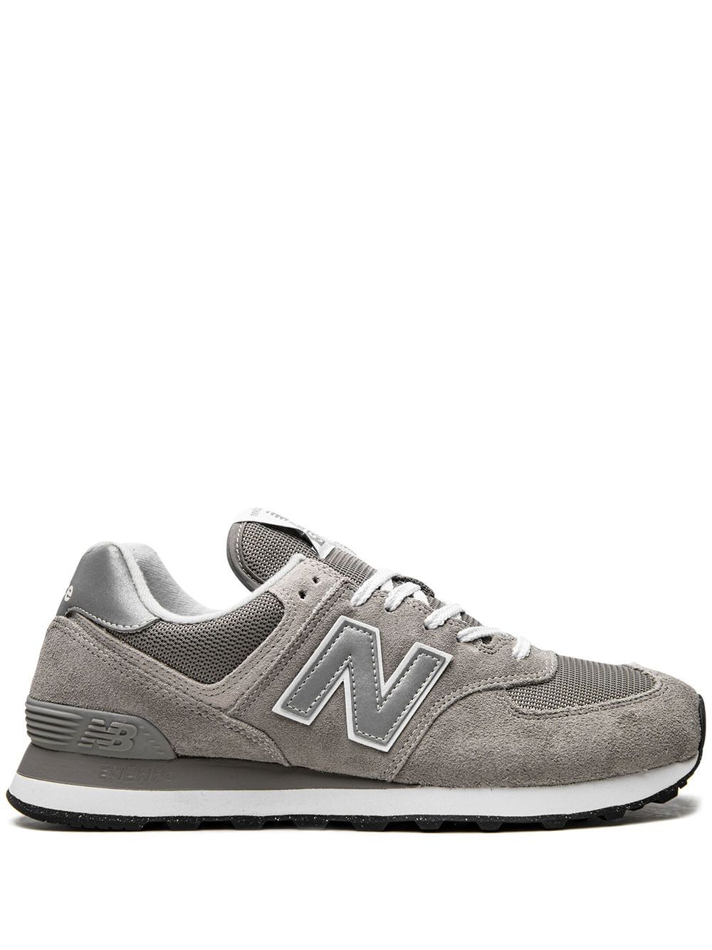 TB New Balance 574 Core "Grey White Silver" sneakers 