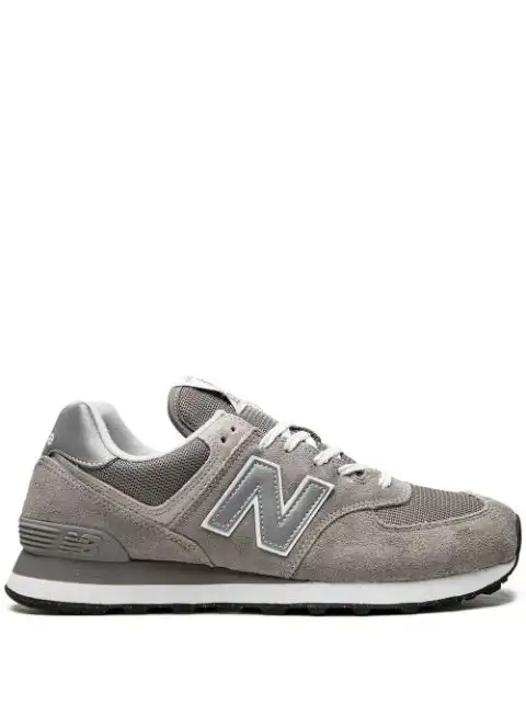 LUCY New Balance 574 Core "Grey White Silver" sneakers 