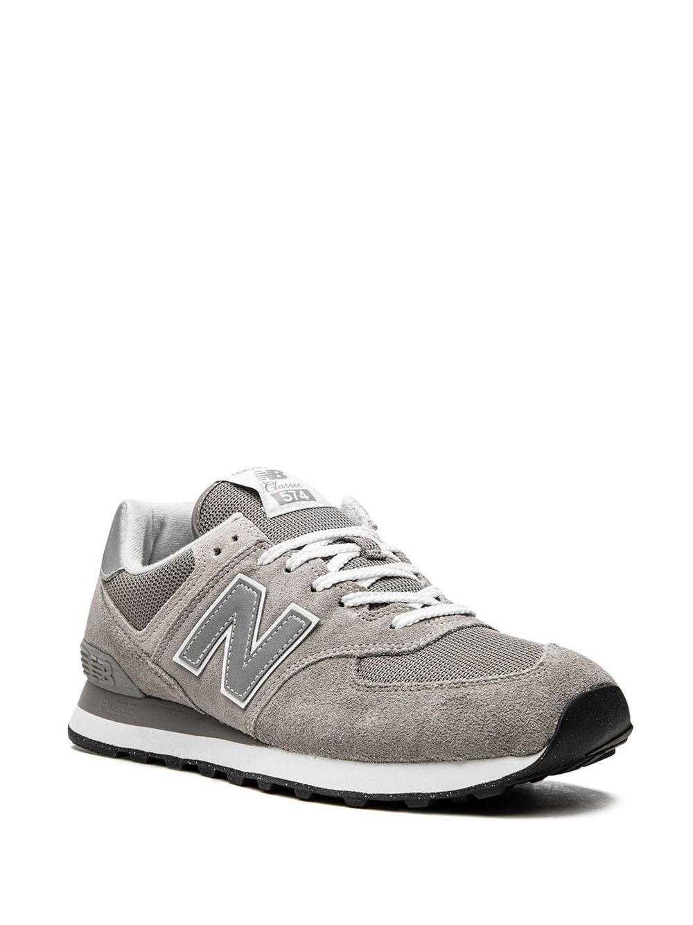 TB New Balance 574 Core "Grey White Silver" sneakers 